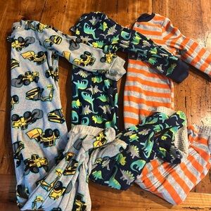 Kids Construction and Dinosaur Pajama Set Carter’s Simple Joys 5T
